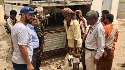 Emirates Red Crescent distribute vouchers to families in Yemen to purchase sacrificial animals ahead of Eid Al Adha. Wam
