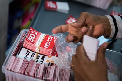 Only 47 per cent of US consumers plan to shop online during this year's Black Friday, the post-Thanksgiving sales bonanza that kicks off the holiday season, according to a survey from Deloitte. Mark Kauzlarich / Bloomberg