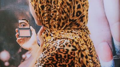 Woman in Leopard Print (2019) by Farah Al Qasimi is one of the featured works at Tate Modern. Pawan Singh / The National