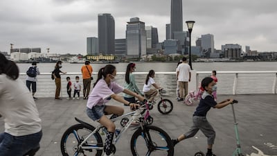 A promenade in Shanghai, where China claimed victory in containing a coronavirus outbreak. Bloomberg