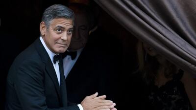 George Clooney. Andrew Medichini / AP Photo