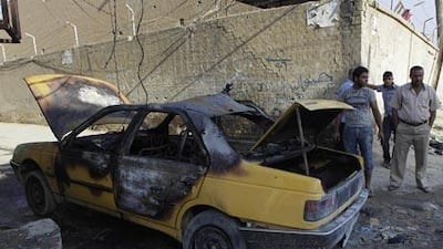 A string of bombings target Christian houses in Baghdad today, killing at least four people and wounding 11 others.