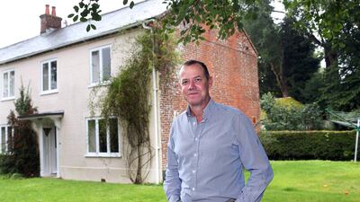 Paul Smith at his home near Winchester, in the UK. Stephen Lock for the National