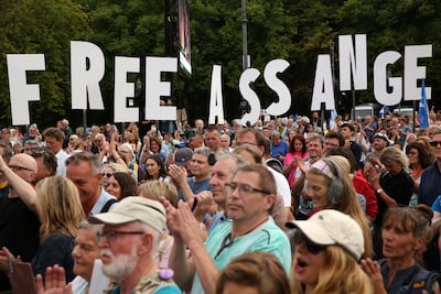 Campaigners hope their online rally will draw people into real-life activism. Getty