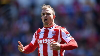 Xherdan Shaqiri of Stoke City is likely to seek a move following relegation. Gareth Copley/Getty Images