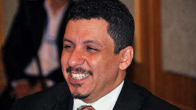 Ahmed Awad bin Mubarak, chief of staff to the Yemeni president on March 20, 2013. EPA
