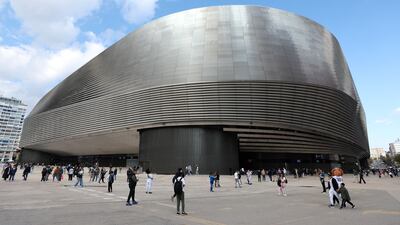 The stunning Santiago Bernabeu in Madrid. Getty Images
