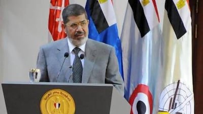 Mohammed Morsi raised hopes when he took office. But that sentiment soon turned into disappointment. EPA