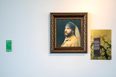 The brother and sister pair of Mariam Al Zayani and Nasser Al Zayani dotted mock-ups of famous artworks around the Jameel Arts Centre during its recent Youth Takeover, mixing a canon of European artworks with their own interpretations and memories. Jameel Arts Centre