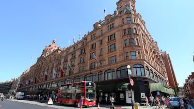 The Harrods store in London. Stephen Lock / The National