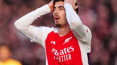 Kai Havertz has scored four goals and provided five assists in 34 appearances across all competitions for Arsenal this season. PA