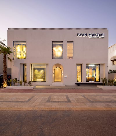 The Iwan Maktabi Jumeirah flagship store in Dubai. Photo: Iwan Maktabi