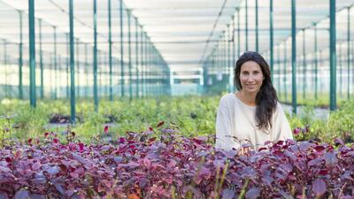 The landscape designer Kamelia Bin Zaal. Courtesy Al Barari