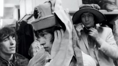 Rolling Stones 1960's Satanic Album photos. Courtesy-ABKCO Music and Records Inc