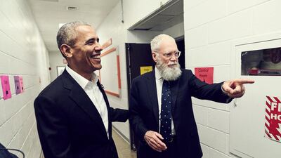 Barack Obama will be the first guest on Letterman's new show
