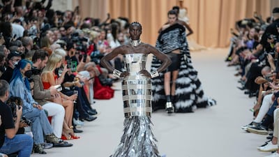The Jean Paul Gaultier haute couture autumn/winter 2022-2023 show as part of Paris Fashion Week.