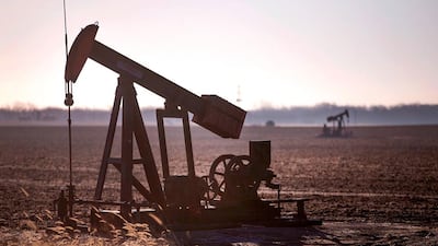 Oil prices seemed to have stabilised by the end of February in reaction to the steep drop in the US rig count. Scott Olson / Getty Images / AFP
