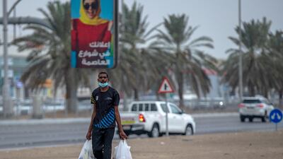 Abu Dhabi is expected to have a maximum temperature of 42°C in the next few days. Victor Besa / The National