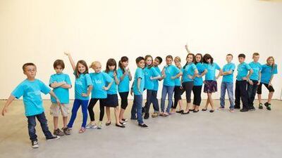 Students of Haley's Comet Theatre Company write and perform their own pieces. Photo by Tonya Colson