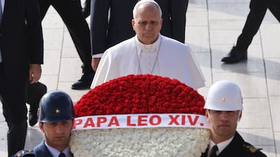 He is scheduled to meet people from local Catholic communities, as well as political and religious leaders. Getty Images