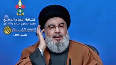 Iran-backed Hezbollah, led by Hassan Nasrallah, retreated from its campaign to oust Druze leader Walid Jumblatt after the stakes became too high. EPA