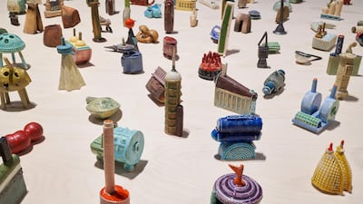 The work was also shown at the Kochi Muziris Biennale last year. Courtesy the artist and Jameel Arts Centre, Dubai