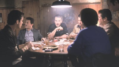 Liotta, Pesci and De Niro in 'Goodfellas'. Photo: Shutterstock