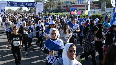 More than 6,000 people took part in the five-kilometre race this year.