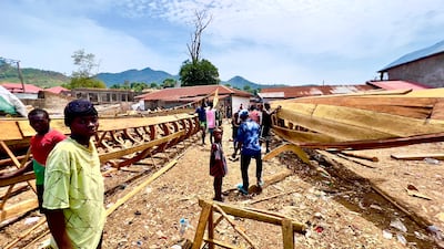 It can take up to six weeks to build a boat from scratch. Most last around a decade. Andy Scott / The National