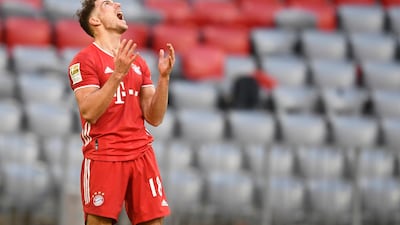 Bayern's Leon Goretzka. AP