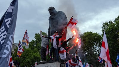 The rise of far-right extremism in the UK has led to an increase in anti-Muslim behaviour. Getty Images