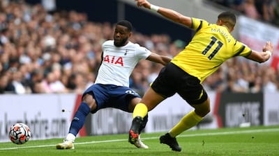 Japhet Tanganga - 7: Badly miss-hit a cross out for goal-kick when well placed on right in opening minutes but made up for it with superb effort on byline to turn ball going out for goal-kick into dangerous pass into middle. Had stabbed shot in first half saved by Bachmann. Getty