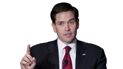 Senator Marco Rubio, 44, is the Cuban-American senator of Florida and appeals to an immigrant vote. Andrew Harrer / Bloomberg