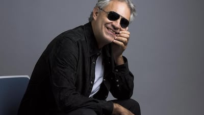 Andrea Bocelli has just released a new LP. Drew Gurian / Invision / AP