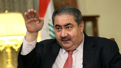 Hoshyar Zebari was dismissed from his post as the finance minister after a no-confidence vote linked to allegations of corruption and mismanagement. (AP Photo/Hadi Mizban, File)