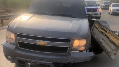 Seven family members were injured in this Abu Dhabi crash. Abu Dhabi police