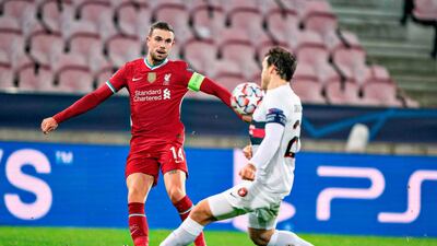 Jordan Henderson - 7: Brought leadership and vigour to the side when joining the action in the 61st minute. Gave a level of protection to the defence that Keita was unable to provide. A late, last-ditch saving tackle showed his importance. AFP