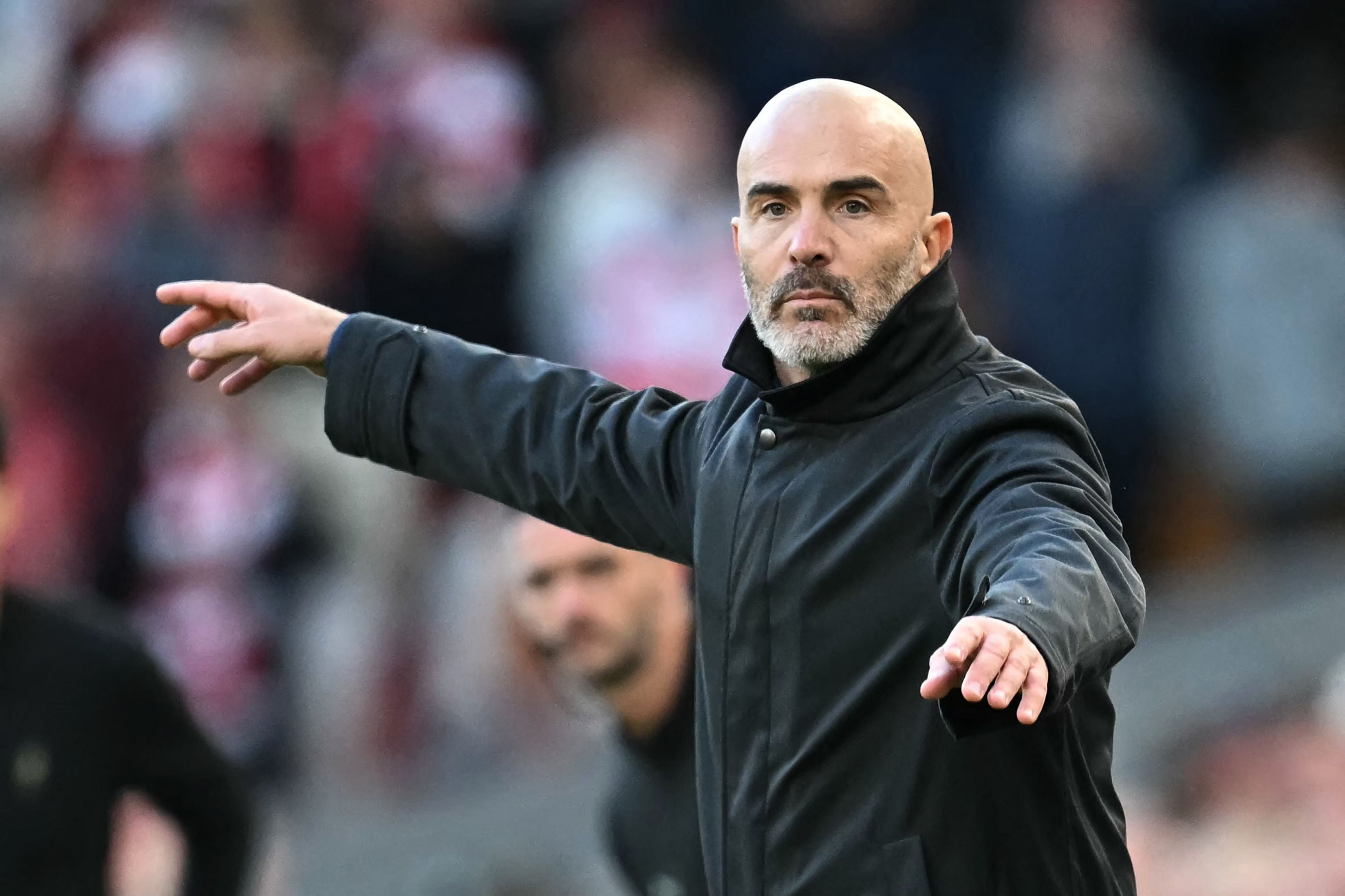 Manchester City manager Enzo Maresca. AFP