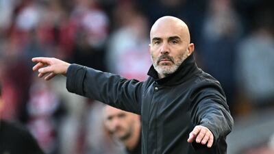 Manchester City manager Enzo Maresca. AFP