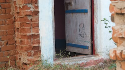 Houses after houses, with their cracked walls and broken sills have long been abandoned by their inhabitants in the ghost village situated less than 200 metres from the shore.