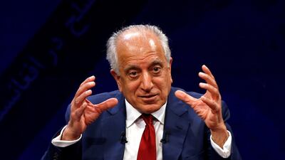 US envoy for peace in Afghanistan Zalmay Khalilzad said levels of violence in the country are too high. Reuters, File
