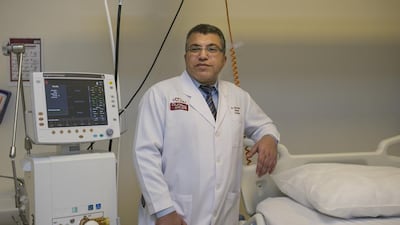 Dr Nehad Nabil Halawa, a specialist in anesthesia in Burjeel Hospital, is one of the doctors calling for better palliative care offerings to relieve and prevent suffering of the chronically ill. Mona Al Marzooqi / The National