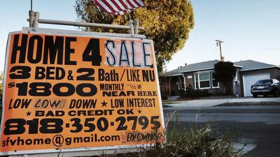 At the end of 2016, unaffiliated mortgage companies accounted for more than 40 per cent of new conventional mortgages in the US. Richard Vogel, AP