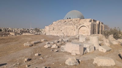 Umayyad Palace is one of the most striking remains in the Jordanian capital. Hayley Kadrou / The National