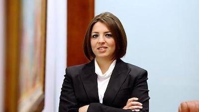 Muna Awwadova says Arab women need more encouragement to take up decision-making roles. Satish Kumar / The National