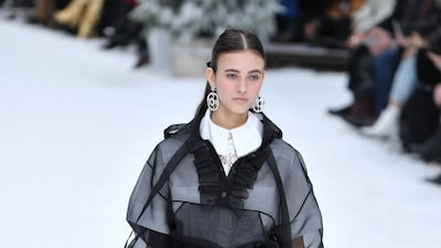 Karl Lagerfeld's last collection for Chanel Fall/Winter 2019/20 women's collection at Paris Fashion Week. Photo: Getty