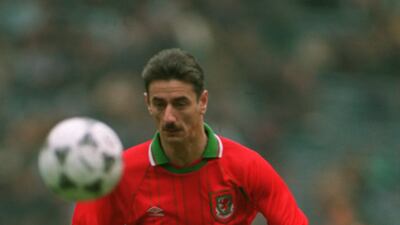 3: Ian Rush - Wales (73 caps, 28 goals). Liverpool's record goalscorer narrowly missed out on qualification for the 1994 World Cup in the US. Getty