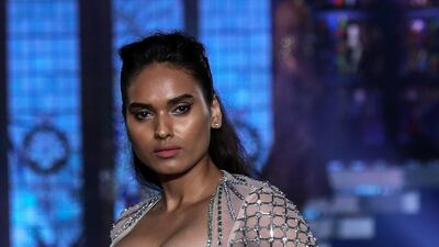 The designer said she wants her clothes to appeal to the various personalities and moods of a woman. EPA