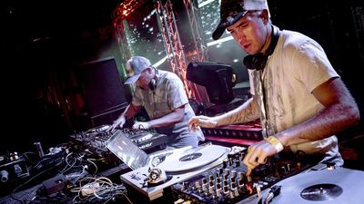 Krafty Kuts, left, and A.Skillz. Courtesy Zero Gravity