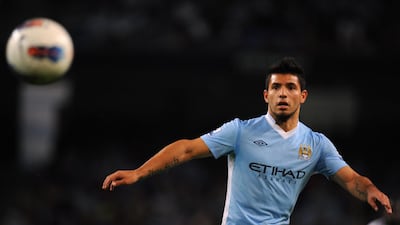 Sergio Aguero (July 2011). Corbis via Getty Images
